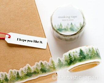 Die-cut Masking Tape -forest-