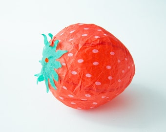 Japanese Paper Balloon -Strawberry-