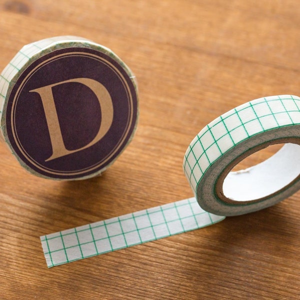 Classiky Washi Tape -Squared Green- / Art.-Nr. 45019-12 /