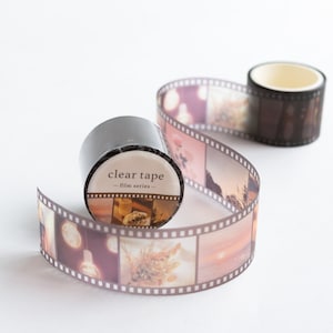 PET Clear tape -film series &quot;orange&quot;-