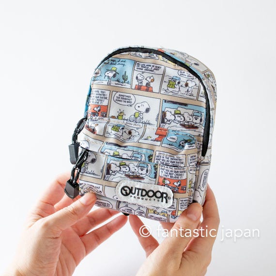 OUTDOOR PRODUCTS / PEANUTS Backpack Pouch -comic- - Etsy Israel display picture 2