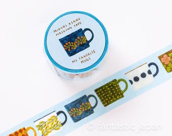 cozyca masking tape -MY FAVORITE MUGS- by Midori Asano
