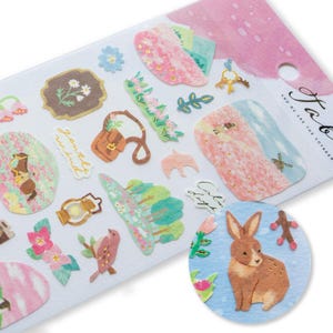 mind wave Sticker / Tabi -Spring field-
