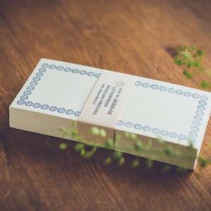 Classiky Letterpress Notitiekaarten 50st / NR. 20320-02 /