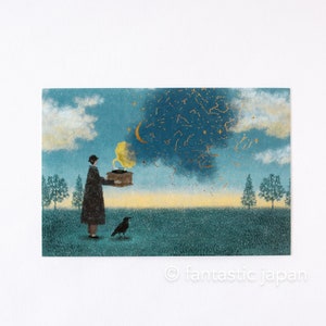 Cozyca Postkarte / -Nachtfunk- von Akira Kusaka