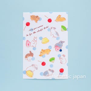 Schinako Moriyama-postkaart -IMay your summer be fun kleurrijk fruit!-