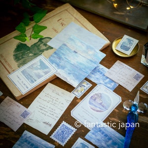 Flake sticker -Land scape &quot;morning calm&quot;-