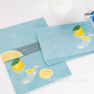 Juego de letras japonesas -La tan esperada limonada- de Akira Kusaka / cozyca products