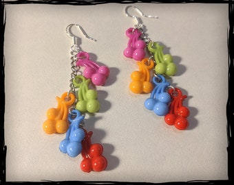 Cherry Cluster Earrings