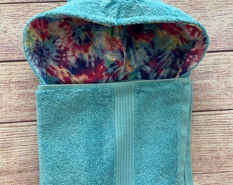 Hooded towel boy/girl (multicolor theme)