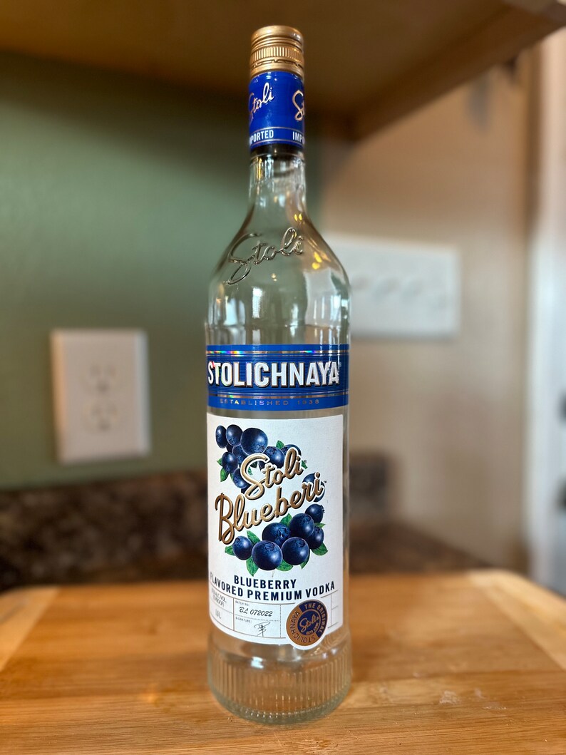 Empty Liquor Bottles Etsy