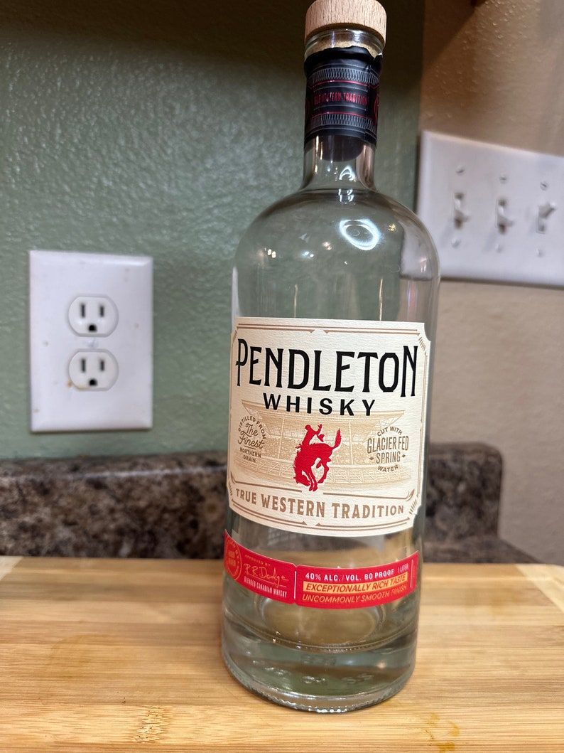 Empty Liquor Bottles Etsy