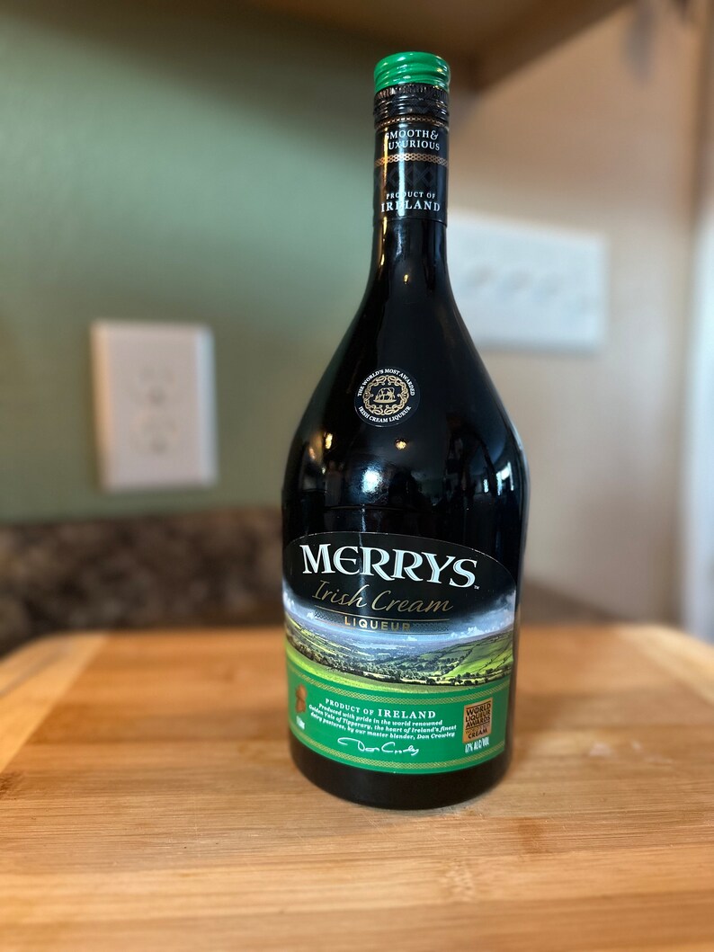 Empty Liquor Bottles Etsy