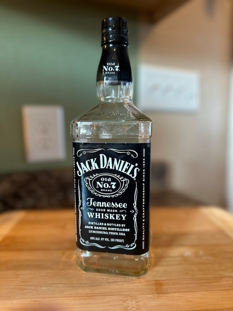 Empty Liquor Bottles Etsy