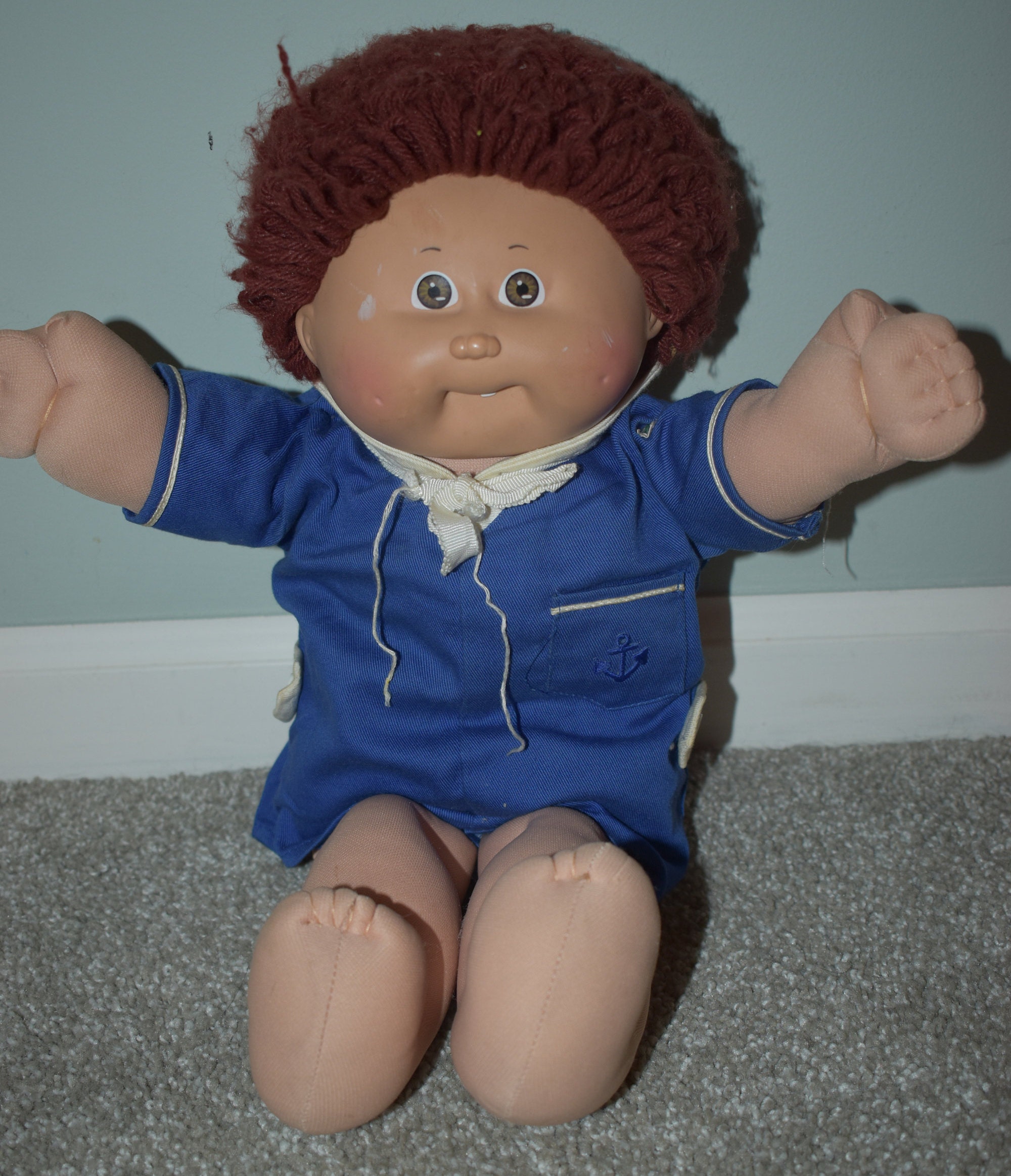 Cabbage Patch Doll Vintage 1978 1982 Ginger Curly Short Hair - Etsy  Singapore