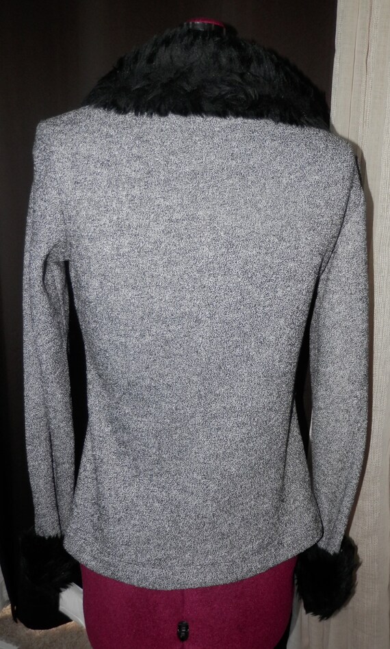 frederick's of hollywood vintage gray sweater 90'… - image 3