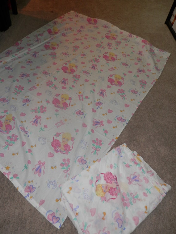 barbie twin sheet set