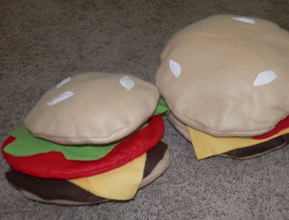 cheeseburger plush