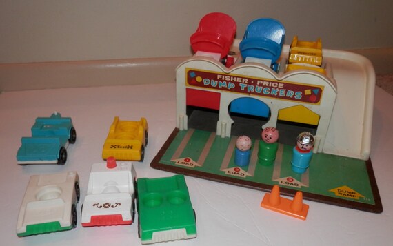 fisher price dump truckers