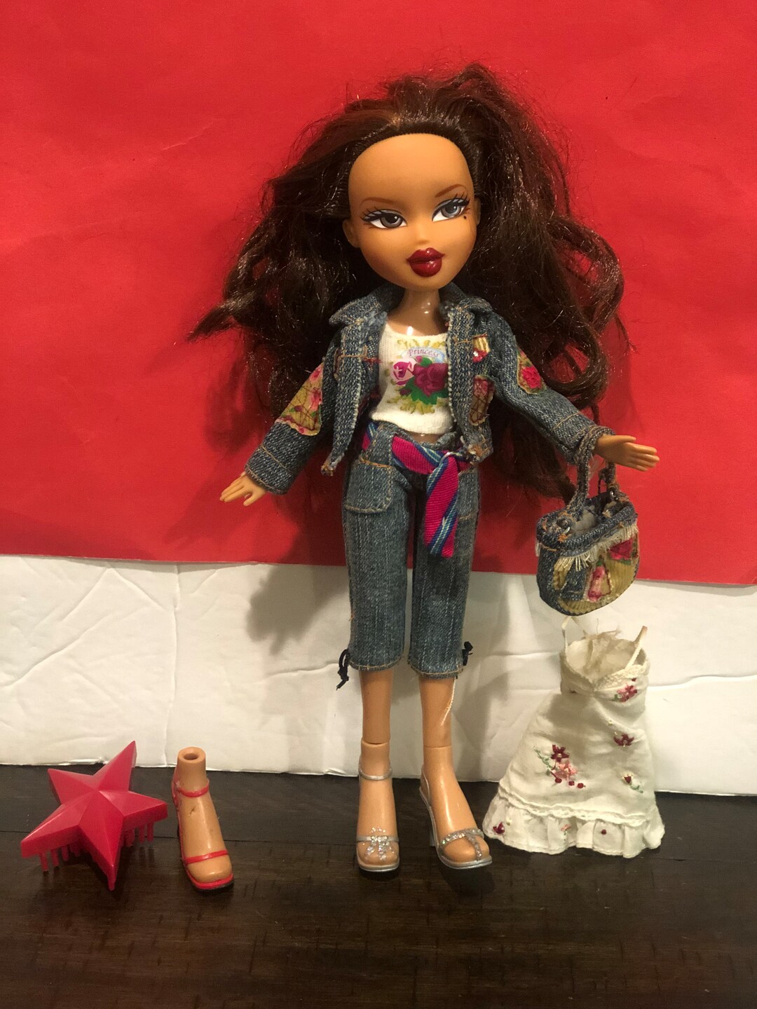 Bratz Yasmin, Funk Out Vintage Doll With Clothes Capri Rose Top Jacket ...