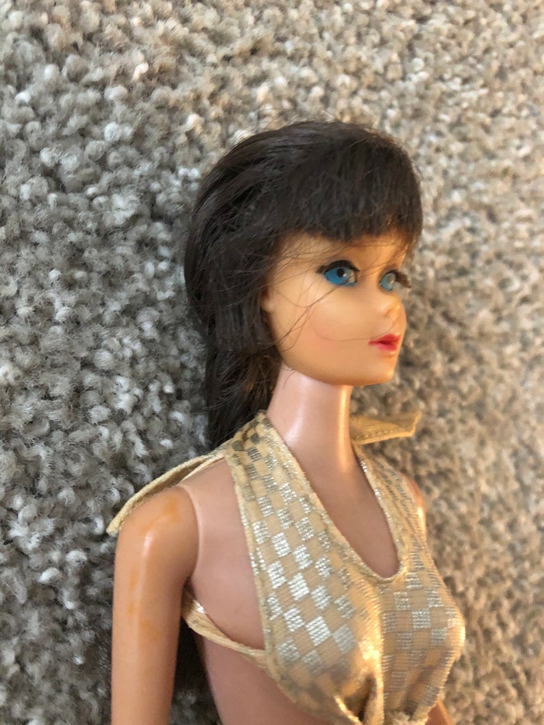 Midge Barbie doll vintage 1958 1962 brunette long hair | Etsy