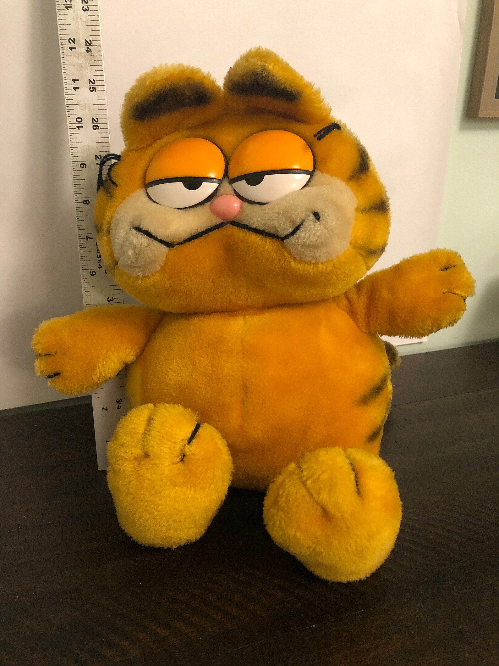 Garfield plush 11 x 11 1978 1981 United features syndicate | Etsy