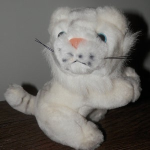 Tigre de peluche Siegfried & Roy, año 1999, fabricado para Mirage en Las Vegas, peluche vintage de 7 pulgadas