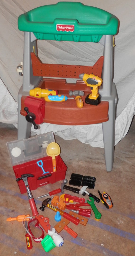 vintage fisher price toy box