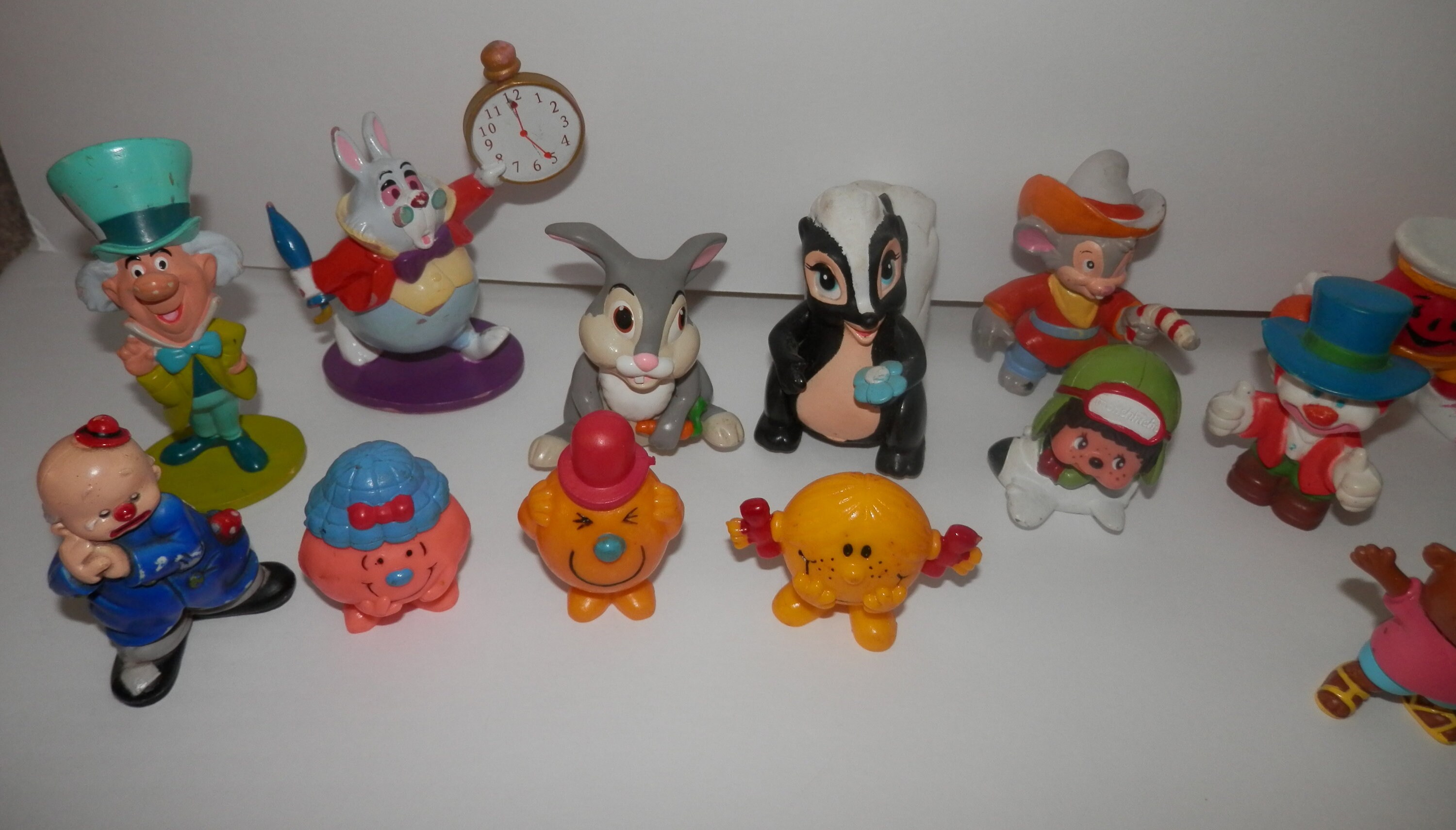 Vintage juguetes de plástico de pvc lote mixto 1983 arco iris Etsy