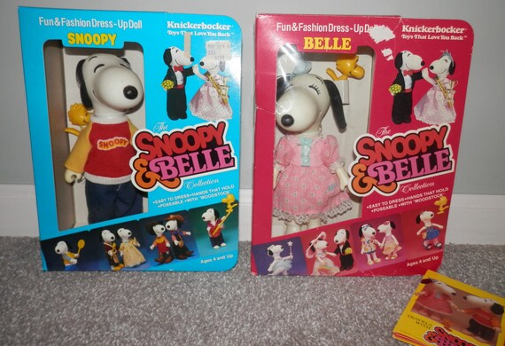 snoopy and belle dolls
