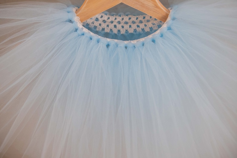 Light Blue Tutu Alice in Wonderland Inspired Tutu Cinderella Tutu