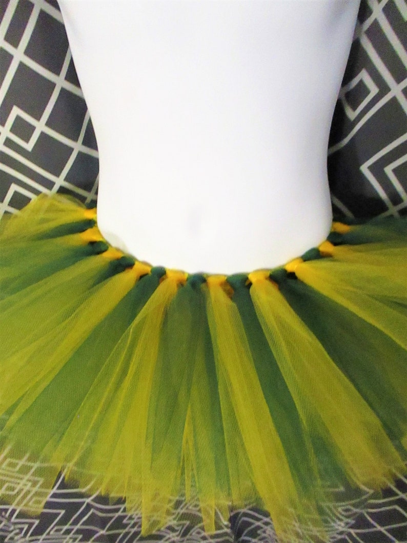 Hunter Green and Yellow Tutu Green Bay Packers Tutu