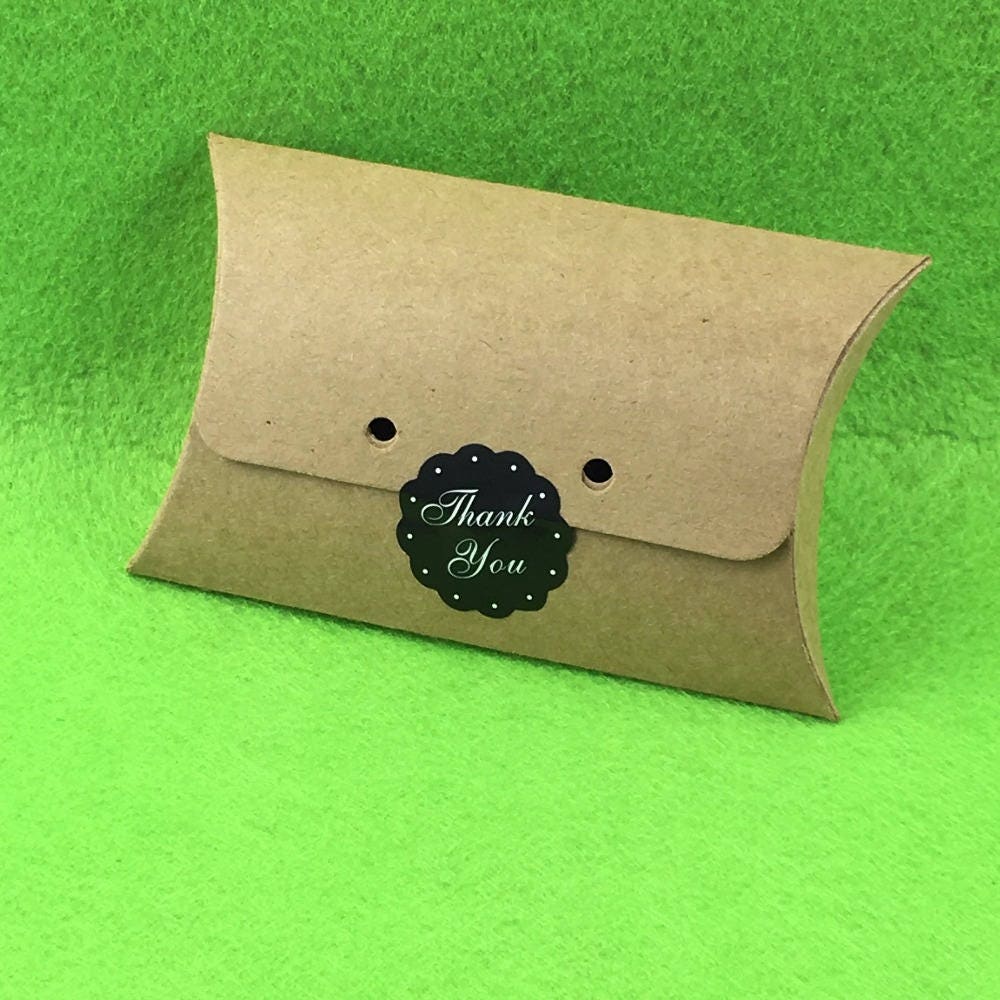 Download 50pcs/lot Kraft Paper Pillow Box 12.58.2.5cm With free | Etsy Yellowimages Mockups