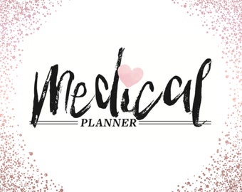 Medical Planner / Medical Printables / Healthcare Planner / Doctor Visits / Medication Tracker & More