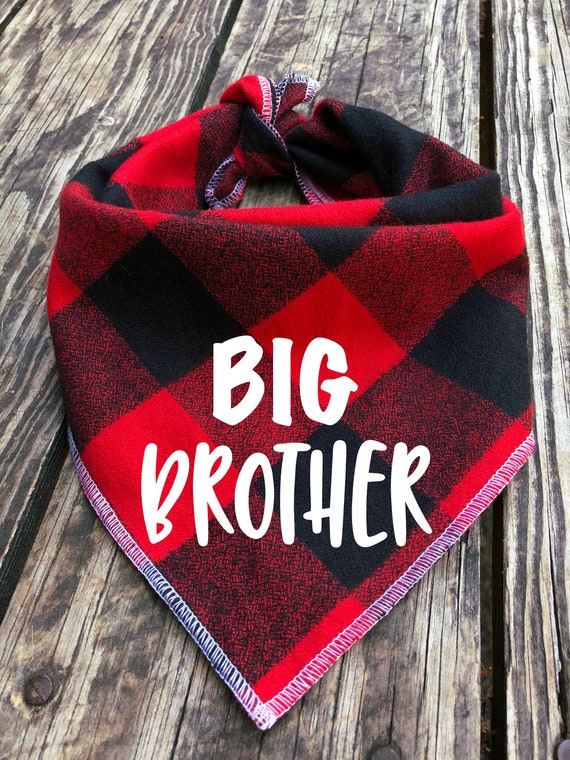 Big Brother dog bandana // Big Sister dog bandana // Baby Etsy