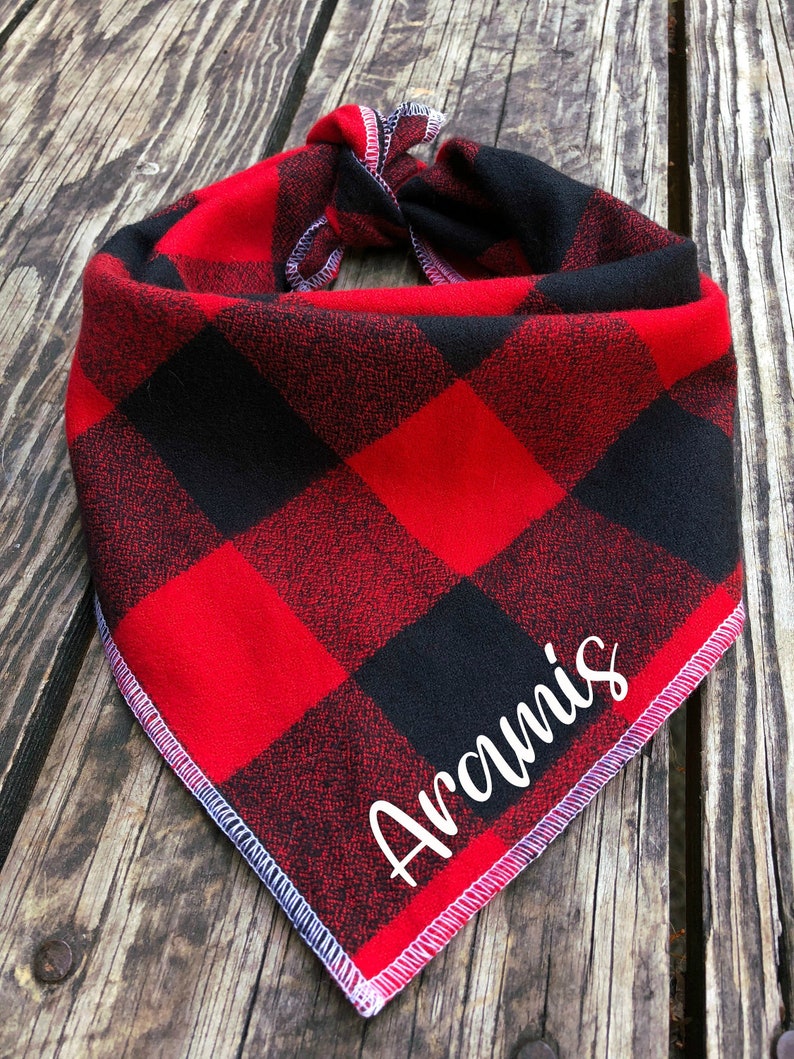 Personalized Dog Bandana // Custom Dog Bandana // Dog Bandana Etsy