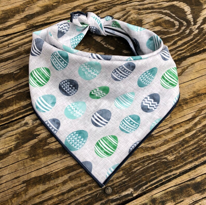 Easter Dog bandana EASTER EGGS// Easter dog bandana // Spring Etsy