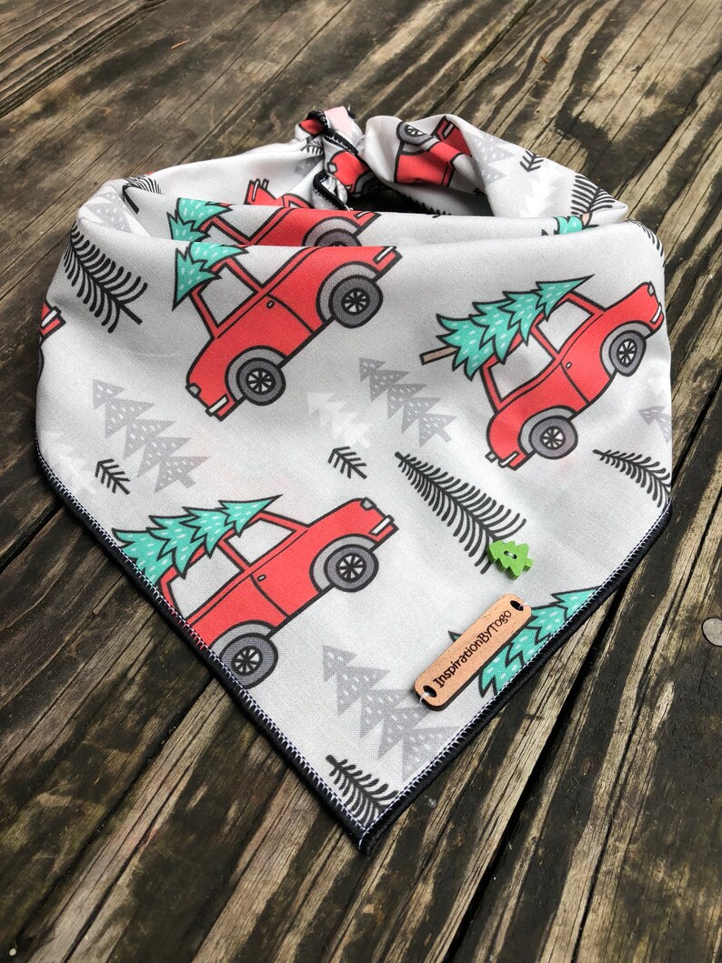 Xmas Cookie Bandana Winter Dog Bandana Holiday Bandana Reindeer Dog Bandana Holiday Dog Bandana Christmas Bandana Xmas Dog Bandana