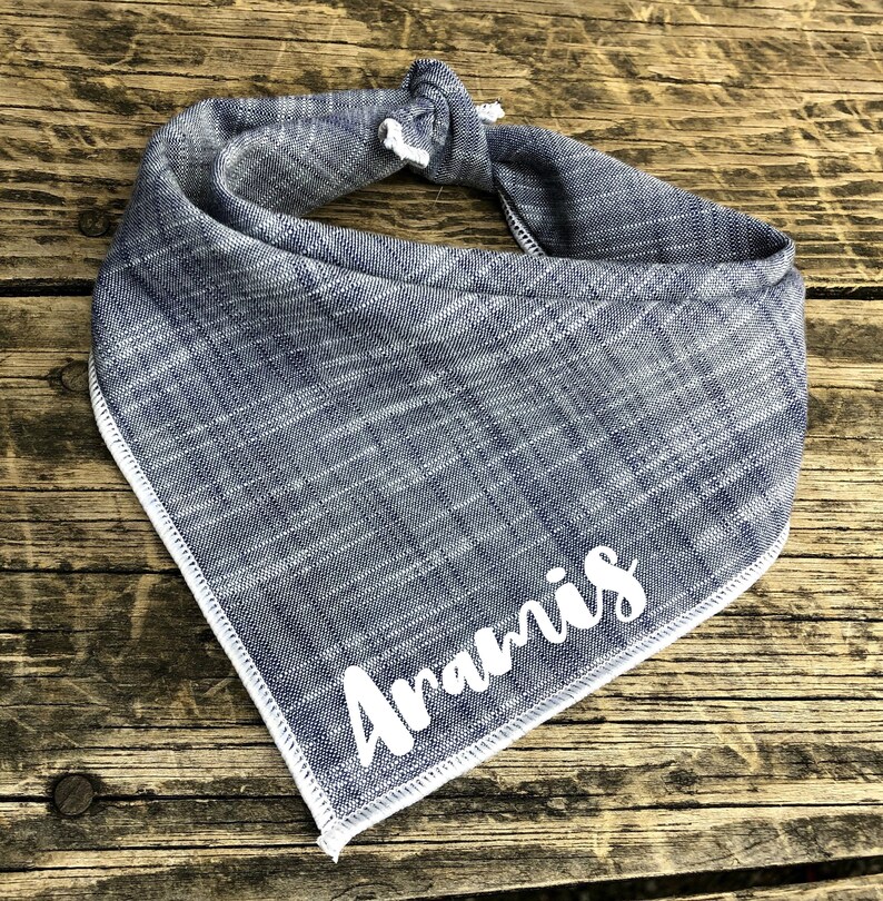 Personalized Dog Bandana // Custom Dog Bandana // Dog Bandana Etsy