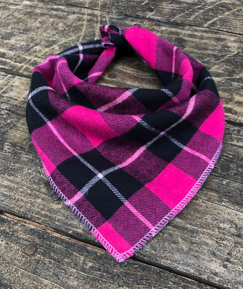 pink dog bandanas