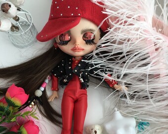 Blythe Hat / Blythe beret / blythe cap / dal hat / pullip cap /pullip hat / doll hat /doll clothes / blythe outfit /blythe clothes