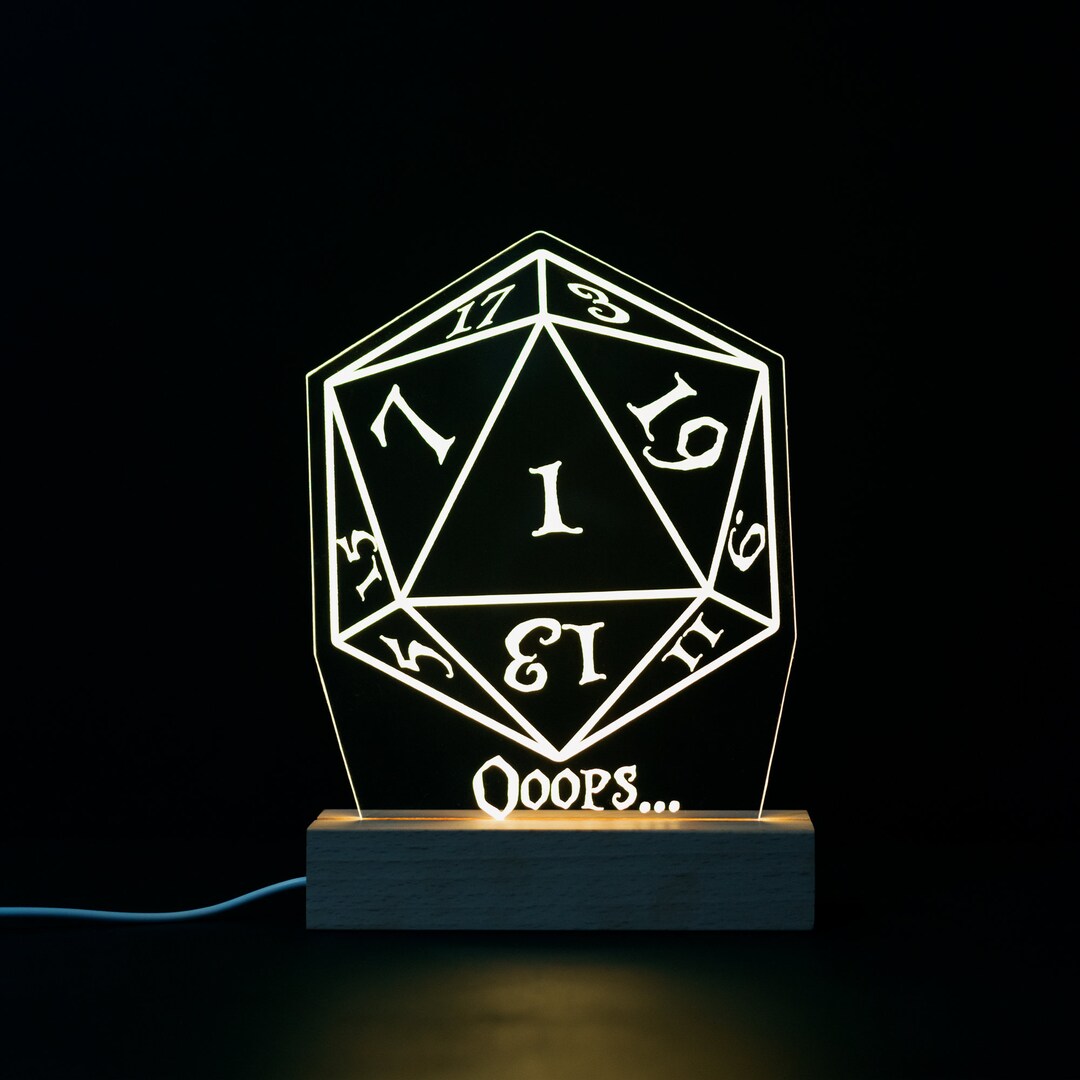 Dnd Night Light - Etsy