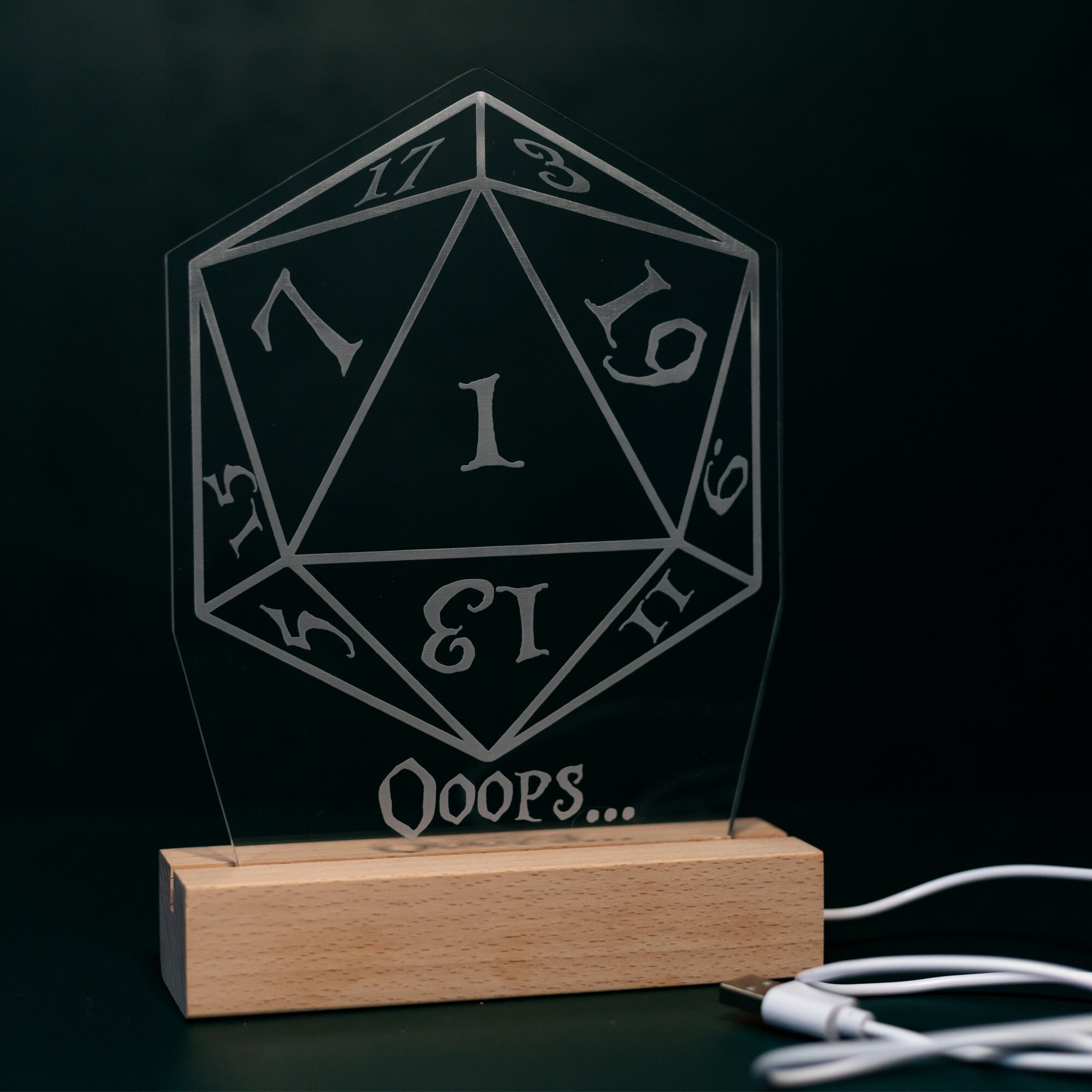 Dnd Night Light - Etsy