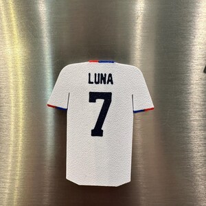 Imanes de camisetas de USMNT 7 - Luna