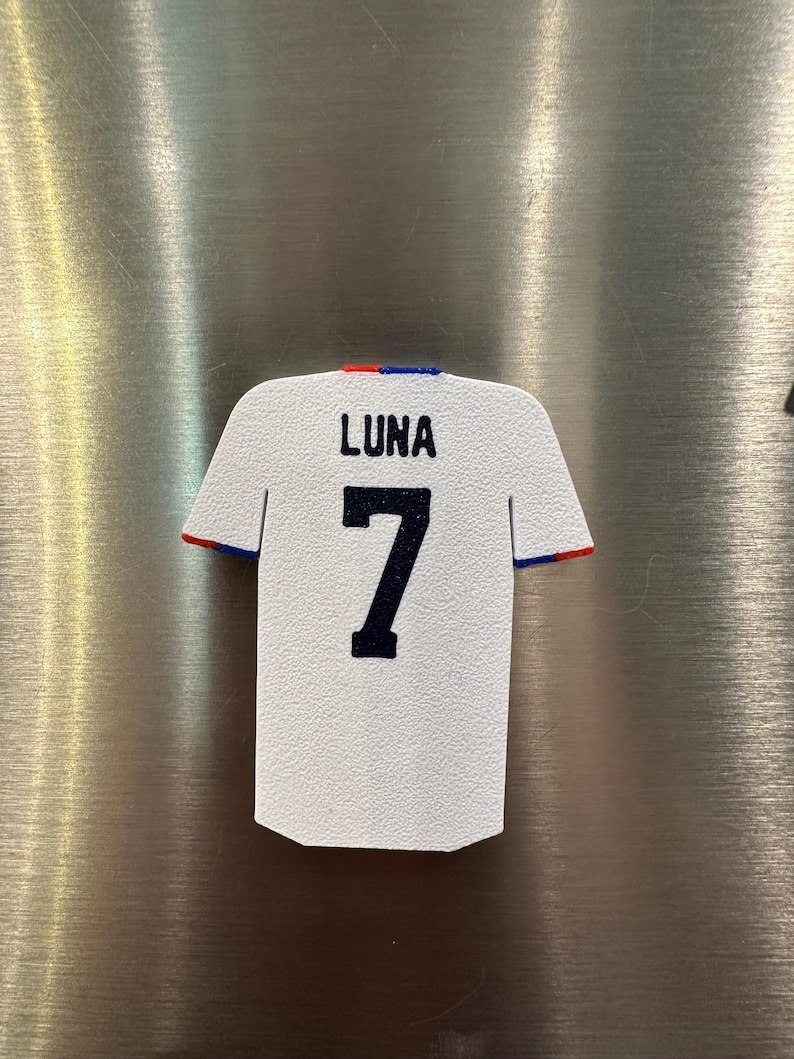 Imanes de camisetas de USMNT 7 - Luna