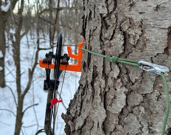 Saddle Hunting Bow and Gear Hanger