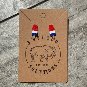Rocket Pop Bomb Pop Stud Earrings