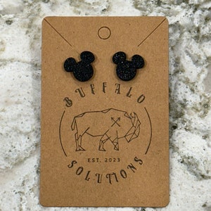 Mickey Mouse Minnie Mouse Stud Earrings