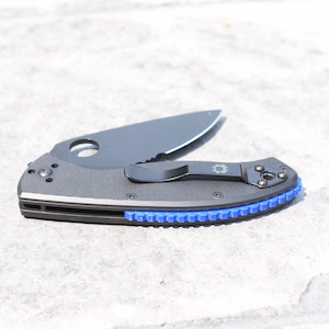 Spyderco Tenacious Back Spacer/Grip: Custom 3D Printed