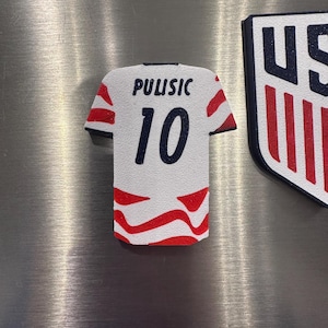 Imanes de camisetas de USMNT 10 - Pulisic home